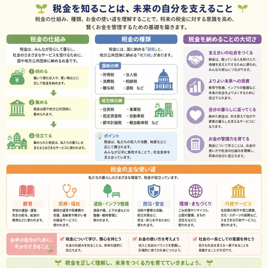 3. 税金の基礎知識：お金の流れを理解しよう